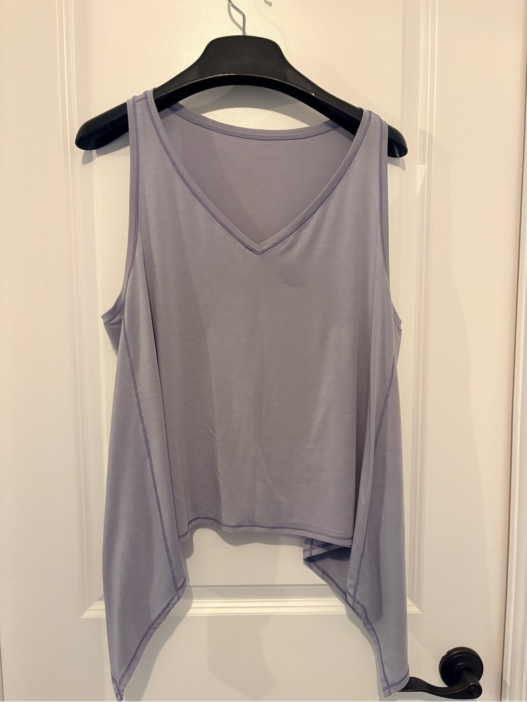 Lululemon Women’s Lavender V-Neck Draped Tank Top